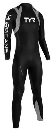 TYR Hurricane Category 1 C1 Male Wetsuit - Black (001)