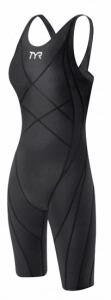 TYR Female Tracer Light - Aeroback Short John (Black)