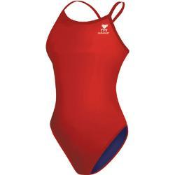 TYR Guard Durafast Solid Thin-X back - Red (610)