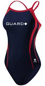 TYR Guard Durafast Splice Diamondback - Red/Navy (642)