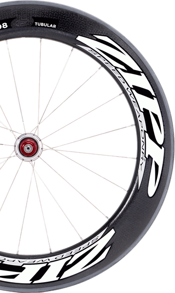 Zipp 808 Firecrest Tubular - Rear