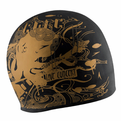 Speedo Live Concert Reversible Silicone Cap - Deep Gold