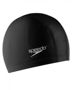 Speedo Silicone Stretch Fit Cap - Black