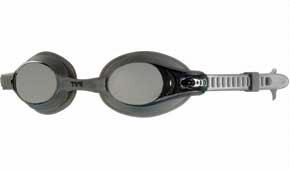 TYR Swimple Metallized Goggle - Metallized Silver (095)