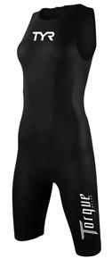 TYR Torque Elite Female Short John - Black (001)