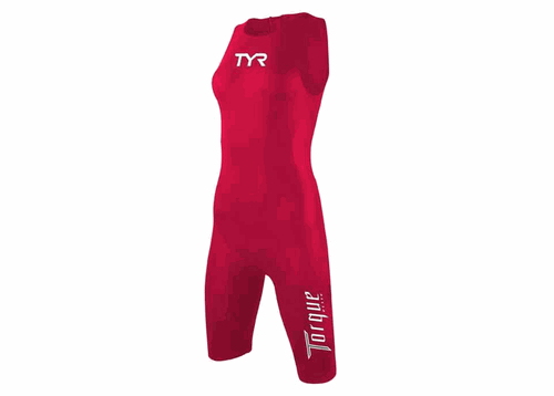 TYR Torque Elite Female Short John - Red (610)