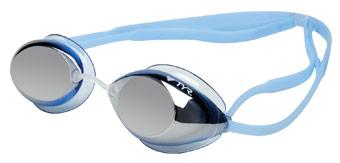 TYR Tracer Junior Racing Metallized goggles - Blue Ice (380)