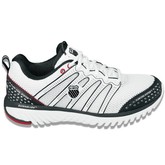 K-Swiss Men's Blade-Light Run (wht / blk / slv / frmlaone)