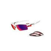 Oakley Fast Jacket XL Polarized (Polished White/OO Polarized, G40)