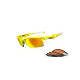 Oakley Fast Jacket XL Lemon Peel (Fire Iridium, Persimmon)