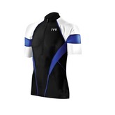 TYR Competitor Male Cycling Jersey- Black/Blue (093) (2011)