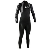 TYR Hurricane Category 1 C1 Female Wetsuit - Black (001)