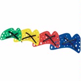 TYR Catch Paddles - Color coded by size