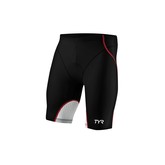 TYR Carbon 9'' Tri Short - Black/Red (002)