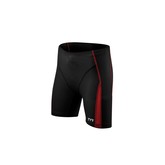TYR Carbon Female 6'' Short- Black/Red (002)