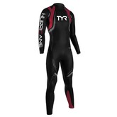 TYR Hurricane Category 5 C5 Male Wetsuit - Black/Red (002)