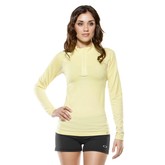 Oakley Women's Continuity Half Zip Jersey - Limeade (786)