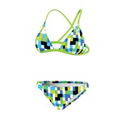 TYR Digitizer Triangle Bra w/1" Bottom (Blue/Green - 487)