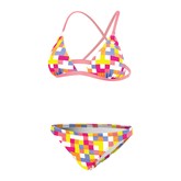 TYR Digitizer Triangle Bra w/1" Bottom (Red/Pink - 614)