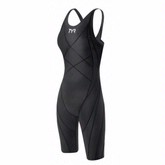 TYR Female Tracer Light - Aeroback Short John (Black)