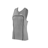 TYR Carbon Male Tank Zip- Grey/Black (029)