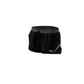 TYR Competitor Female 4'' Run Short- Black/Grey (088) (2011)