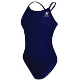 TYR Guard Durafast Solid Thin-X back - Navy (401)