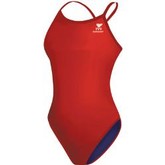 TYR Guard Durafast Solid Thin-X back - Red (610)