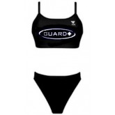 TYR Guard Lycra Workout Bikini - Black (001)