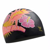 TYR Beach Babe Swim Cap (Red - 610)