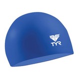 TYR Junior Solid Silicone Cap - Navy (401)