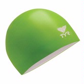 TYR Silicone Reversible Cap (Electric Lime/White - 393)