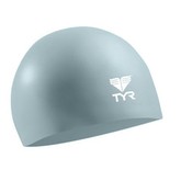 TYR Junior Solid Silicone Cap - Light Blue (450)