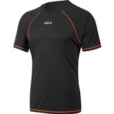 Louis Garneau Men's Sprint Tee - Black/Orange (484)