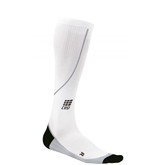 CEP Compression Men's Progressive Running Socks - White