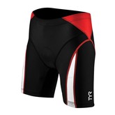 TYR Competitor Female 6'' Tri Short - Black/Red (002)