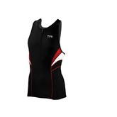 TYR Competitor Male Tank- Black/Red (002) (2011)
