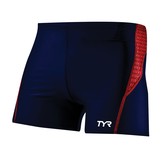TYR Competitor Men's Boxer - Navy/Red (404)