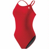 TYR Lycra Solid Diamondback (Red - 610)