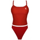 TYR Solid Lycra Diamondback Tankini - Red