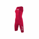 TYR Torque Elite Female Short John - Red (610)