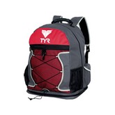 TYR Transition Backpack - Charcoal/Red (045)