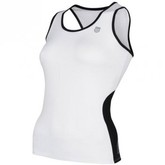 K-Swiss Women's Racer Tank - White/Black (102)