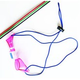 Water Gear Bungee Goggle Strap (Blue)