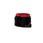 TYR Competitor Female 4'' Run Short- Black/Red (002) (2011)