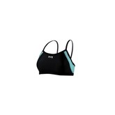 TYR Competitor Female Thin Strap Top - Black/LT Blue (128)