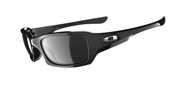Fives Squared Sunglass - Polished Black/ Black Iridium Polarized - click to enlarge/shrink Fives Squared Sunglass - Polished Black/ Black Iridium Polarized