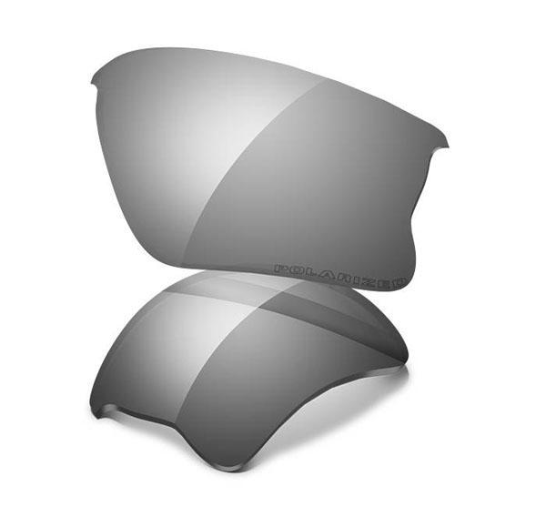 Flak Jacket Lenses - XLJ Black Iridium Polarized - click to enlarge/shrink Flak Jacket Lenses - XLJ Black Iridium Polarized