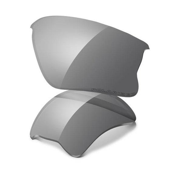 Flak Jacket Lenses - XLJ Light Grey Polarized