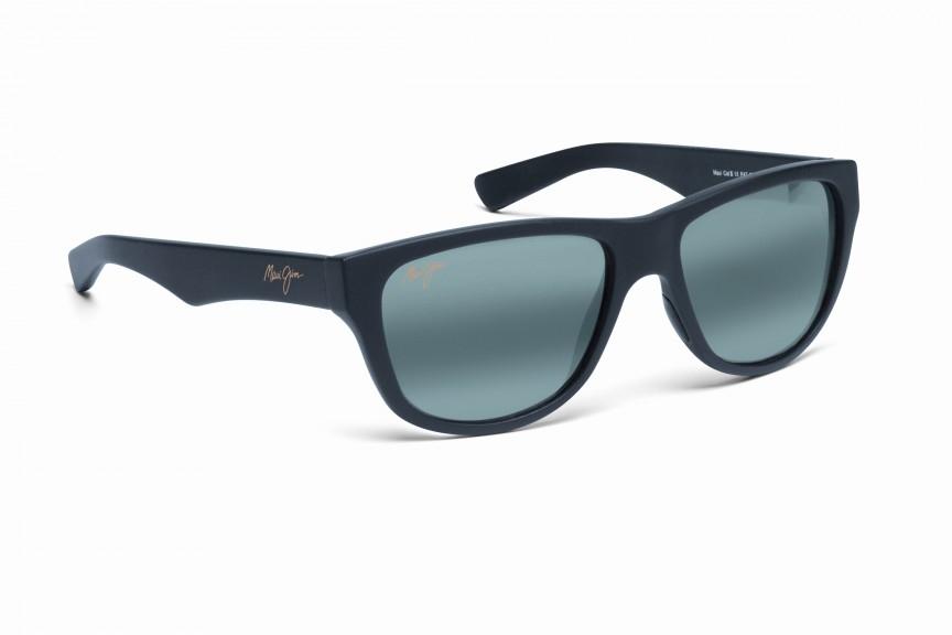 Maui Cat III Sunglass - Matte Black Rubber/ Neutral Grey
